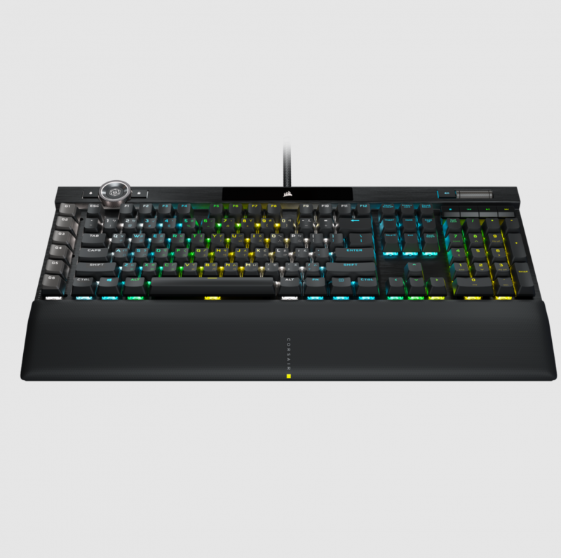 Corsair K100 RGB Mechanical Gaming Keyboard (黑色 / 金色)  (OPX / 銀軸) (CH-912A014-NA / CH-912A01A-NA / CH-912A21A-NA)