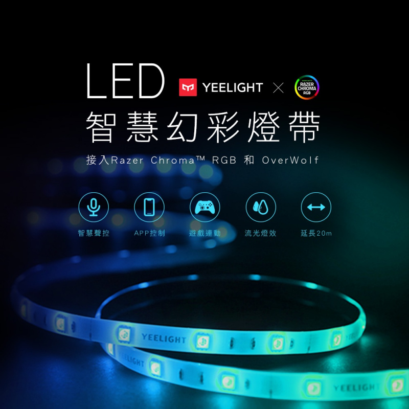易來 Yeelight 智慧幻彩燈帶 基礎版/補充裝