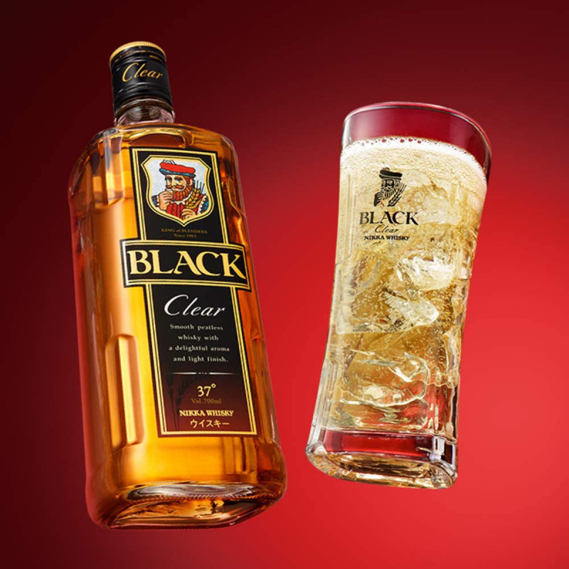 日版Asahi 朝日 Nikka Black Clear 威士忌 700ml【市集世界 - 日本市集】
