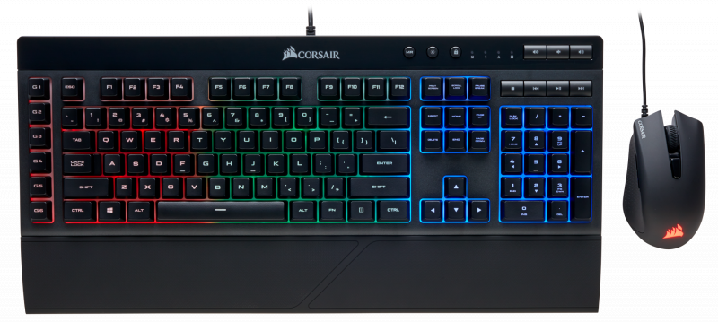 Corsair K55 RGB Pro + Harpoon RGB Pro Gaming Bundle (CH-9226865-NA)