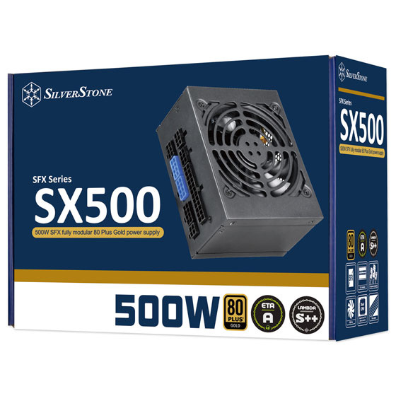 SilverStone SFX Form Factor 500W 80Plus Gold SilverStone SFX Form Factor 500W 80Plus Gold