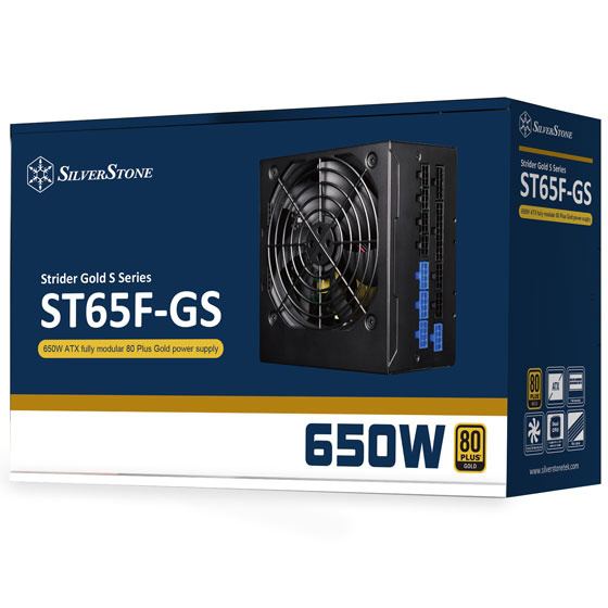 SilverStone Strider Gold S Series ST65F-GS 650W 80Plus Gold