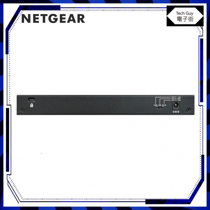 Netgear【GS308PP】8-PoE 83W 8-Port Gigabit 網絡交換機