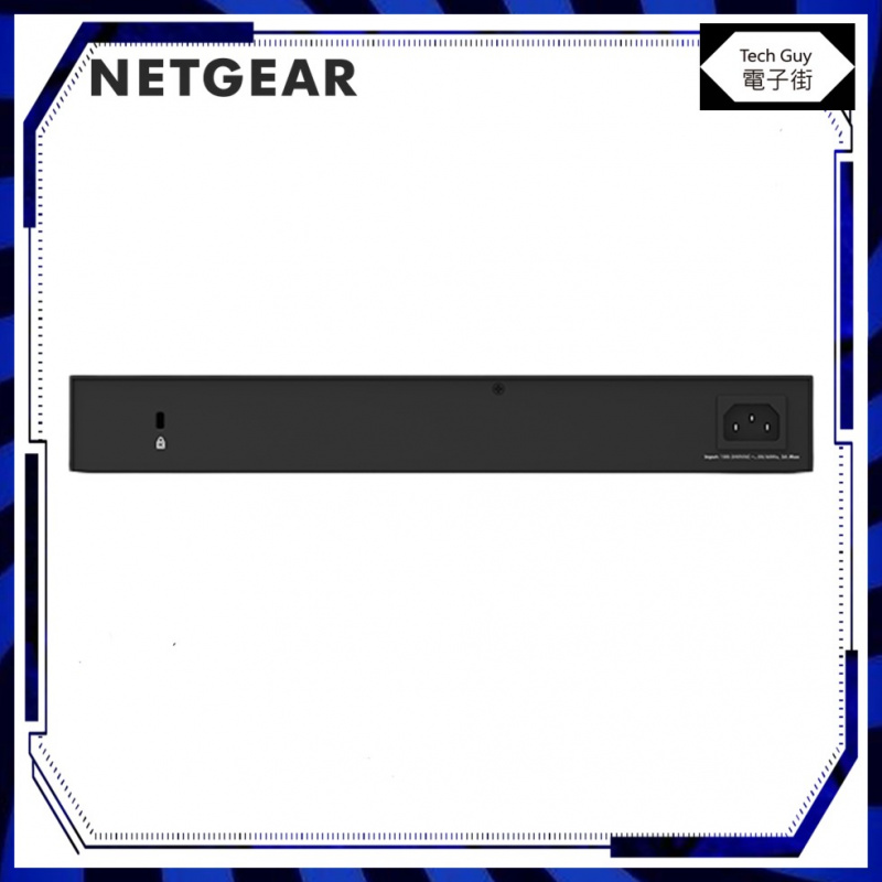 Netgear【GS324P】16-PoE+ 190W 24-Port Gigabit 網絡交換機