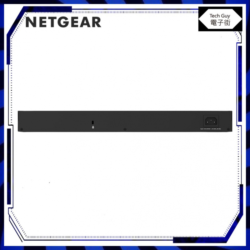 Netgear【GS324PP】24PoE+ 380W 24-Port Gigabit 網絡交換機