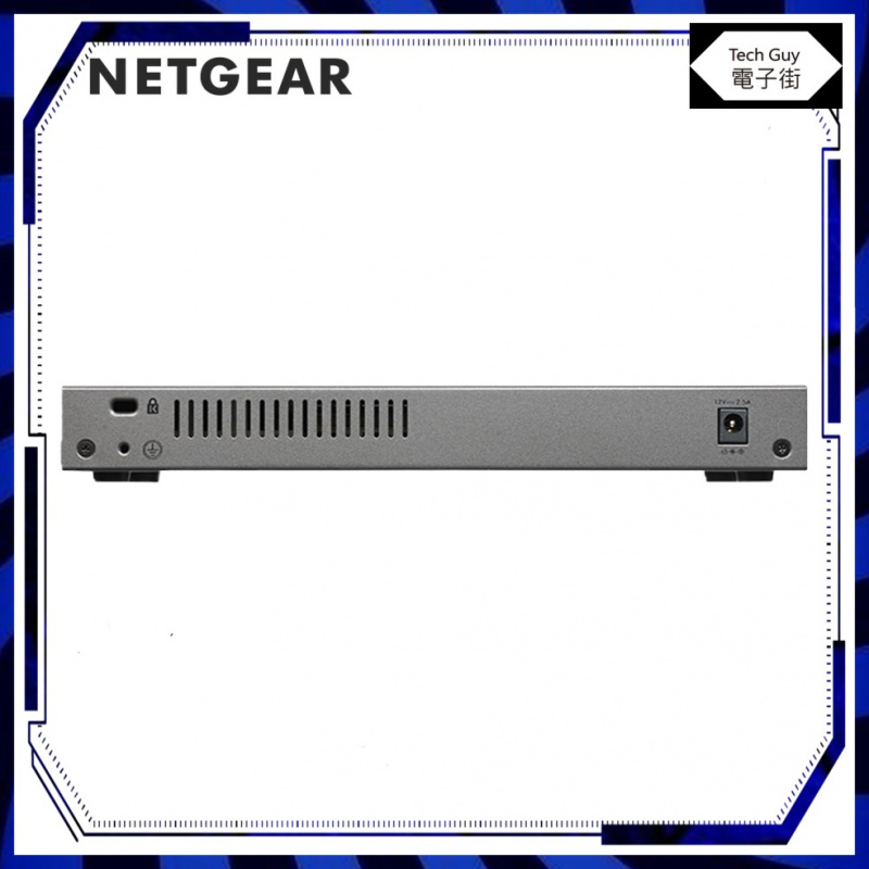 Netgear【GS110EMX】(8-port Gigabit Plus managed switch + 10G/Multi-Gigabit Uplink (2 x 10Gig/Multi-G) 網絡交換機