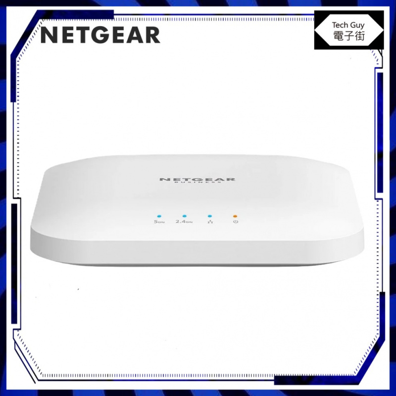 Netgear【WAX214 AX1800】PoE+ WiFi 6 Access Point