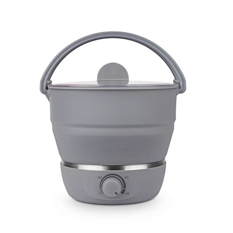 nathome折疊多功能電煮鍋[2色]
