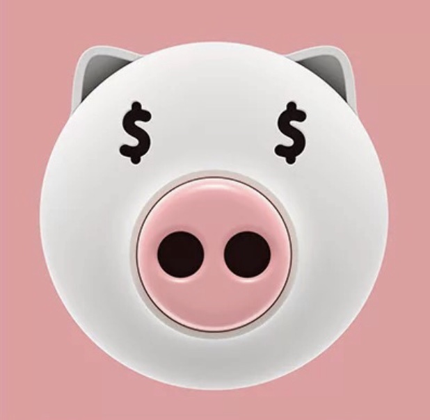 可愛動物汽車出風口香片夾 汽車香薰