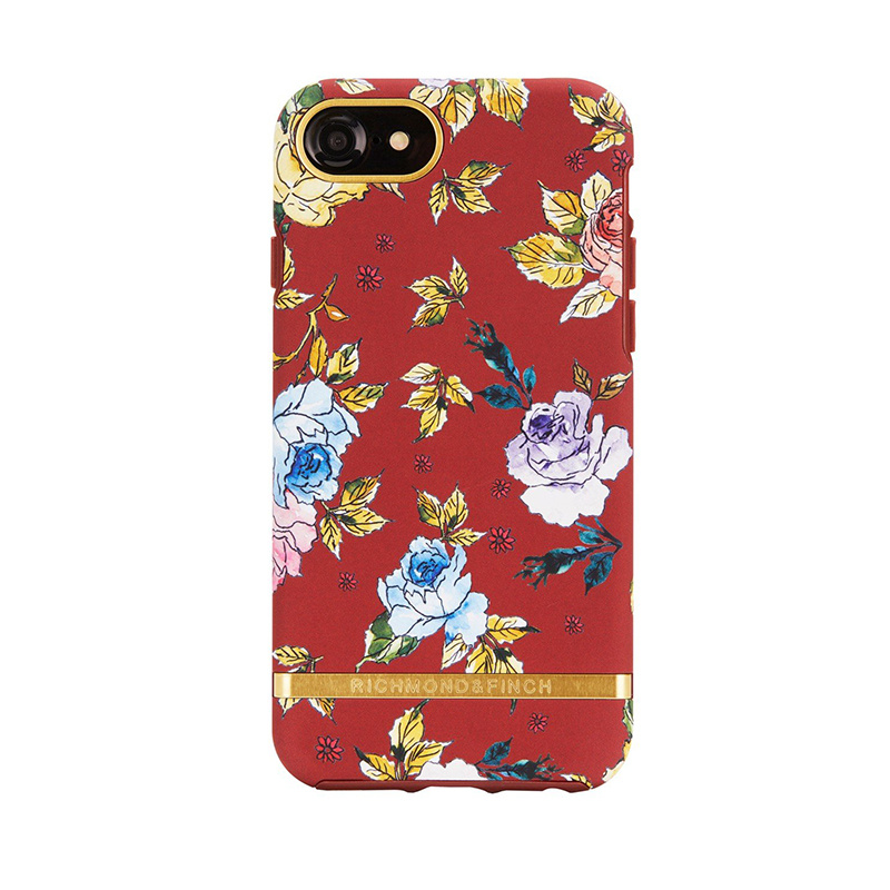 Richmond & Finch iPhone Case -Red Floral (IP-202)