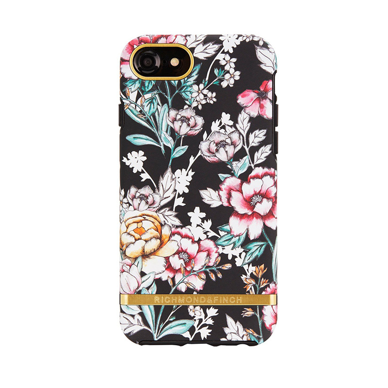 Richmond & Finch iPhone X/XS Case -Black Floral (IPX-206)