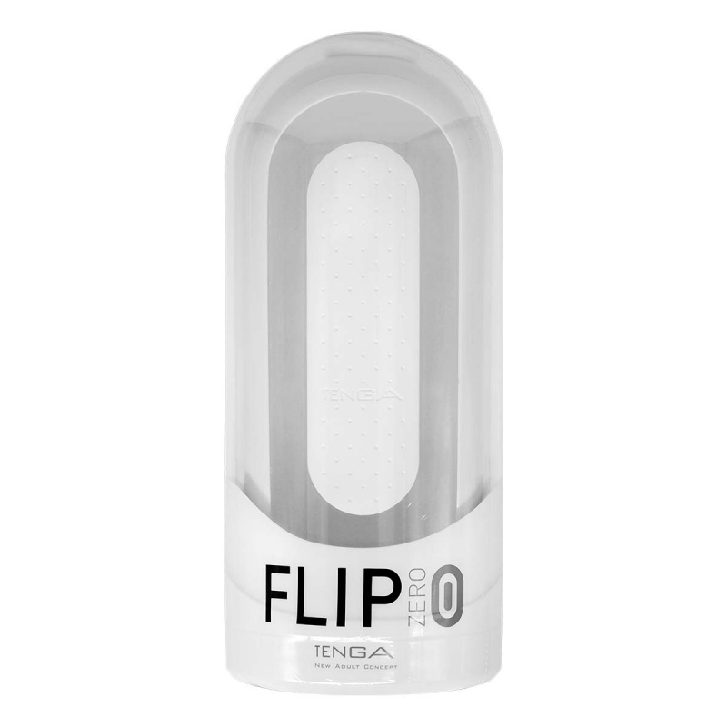 [高用量套裝] TENGA FLIP 0 (ZERO) 白色 & 潤滑劑 x 1支