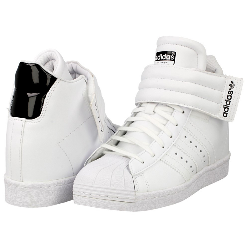 Adidas Superstar Up Strap 女裝內增高鞋 [白色]
