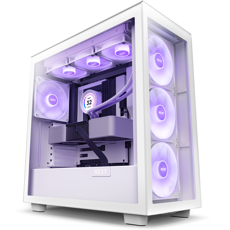 NZXT H7 Elite (2023) Premium Mid-Tower Case - ( Black / White ) NZXT H7 Elite (2023) Premium Mid-Tower Case - ( Black / White )