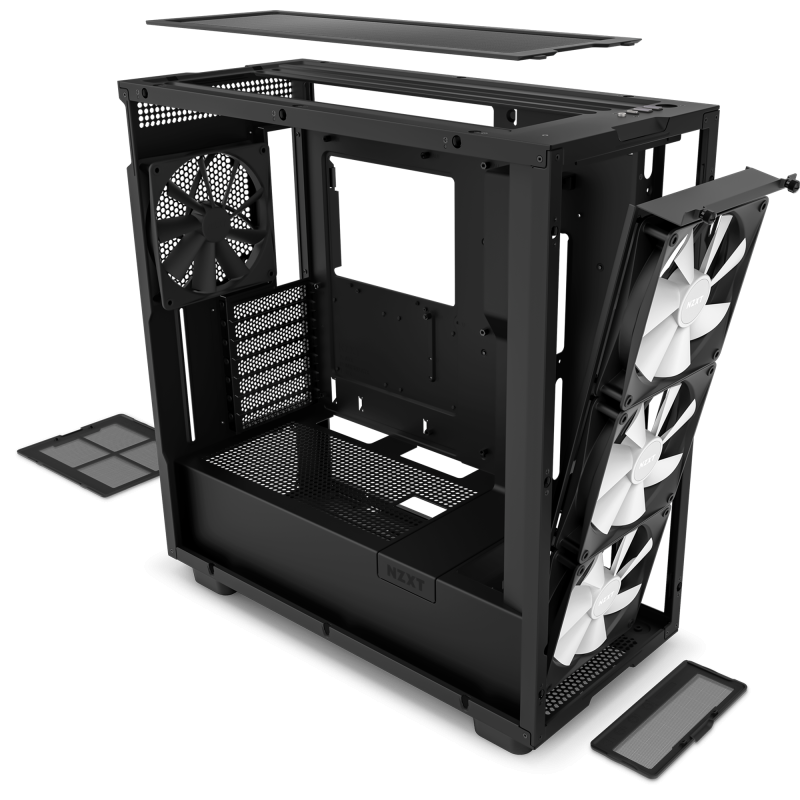 NZXT H7 Elite (2023) Premium Mid-Tower Case - ( Black / White ) NZXT H7 Elite (2023) Premium Mid-Tower Case - ( Black / White )