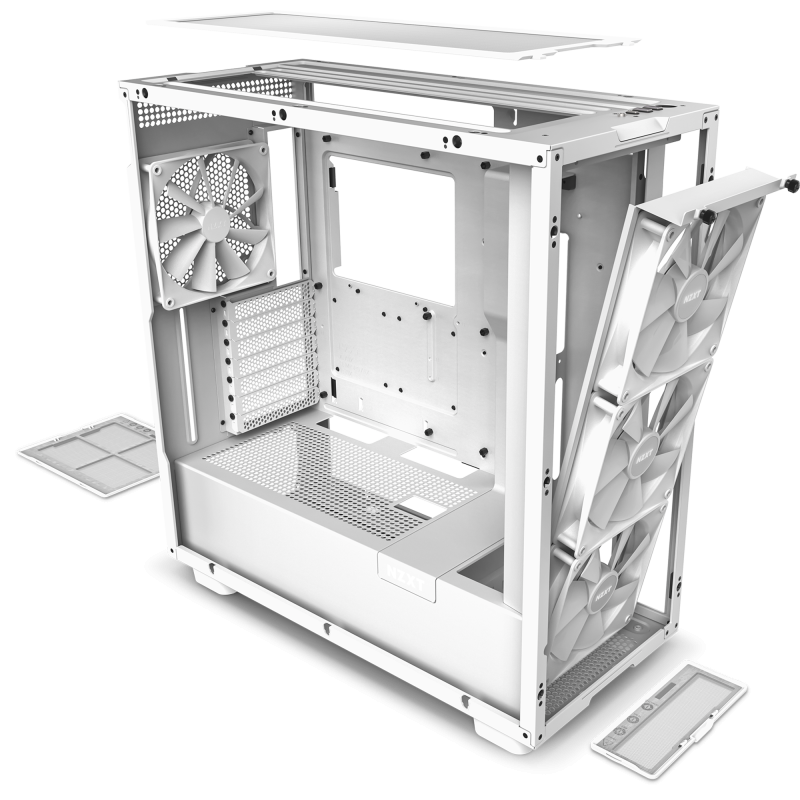 NZXT H7 Elite (2023) Premium Mid-Tower Case - ( Black / White ) NZXT H7 Elite (2023) Premium Mid-Tower Case - ( Black / White )