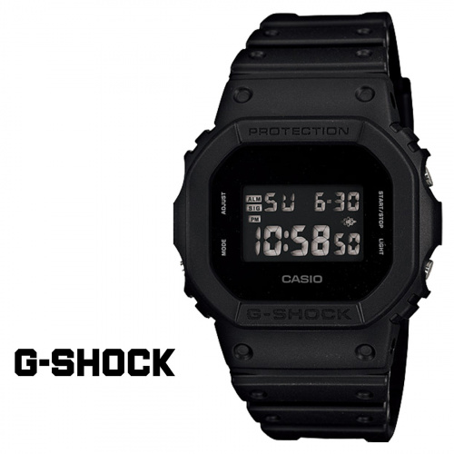 CASIO G-Shock DW-5600BB-1 電子手錶 [黑色]