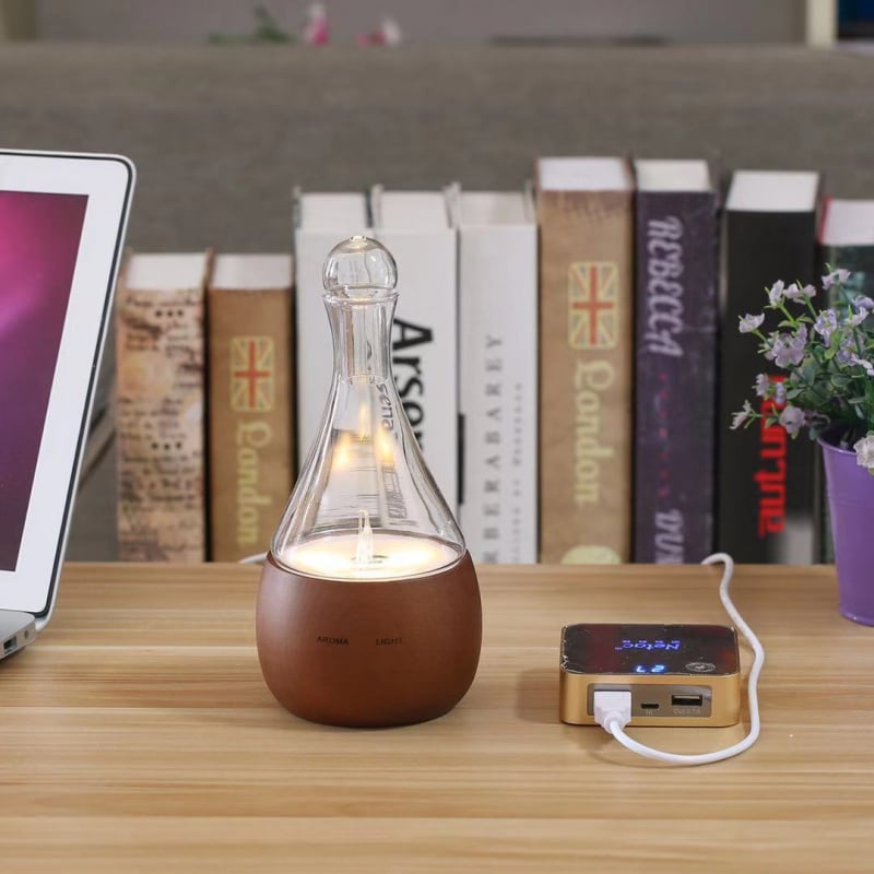 USB Essential Oil Diffuser 實木精油香薰機 [2色]
