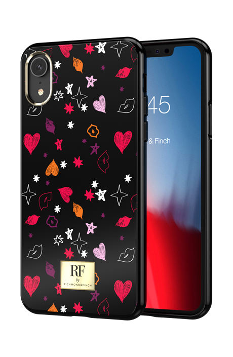 RF by Richmond & Finch iPhone Case - Heart And Kisses (006)