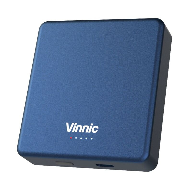 Vinnic Magsafe Powerbank 10000mAh 15W 磁吸式行動電源 - 藍色 / 灰色