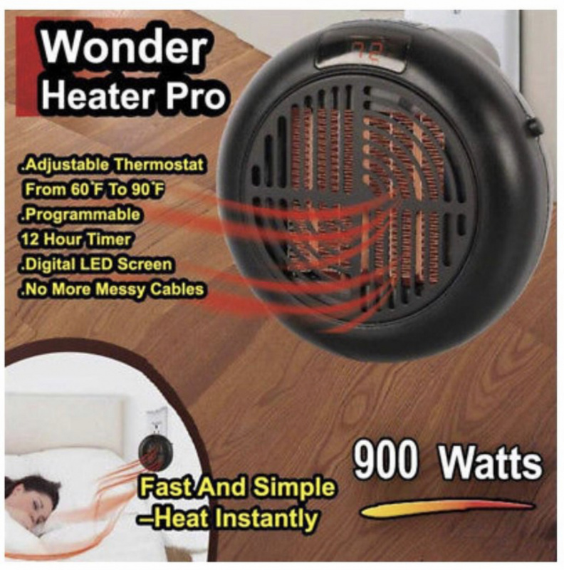 Wonder Heater Pro便攜式迷你暖爐 [2色]
