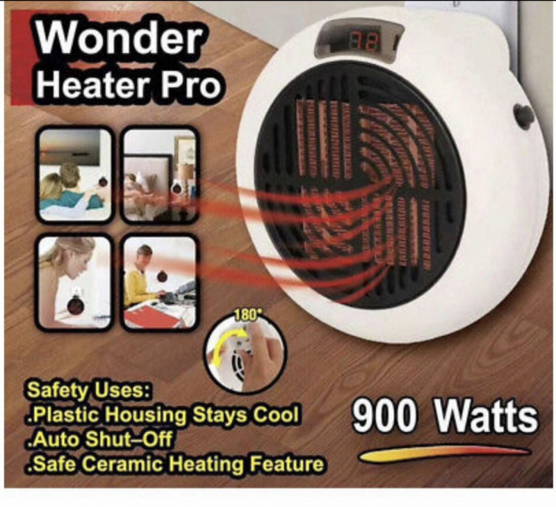 Wonder Heater Pro便攜式迷你暖爐 [2色]