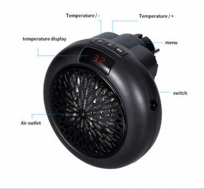 Wonder Heater Pro便攜式迷你暖爐 [2色]