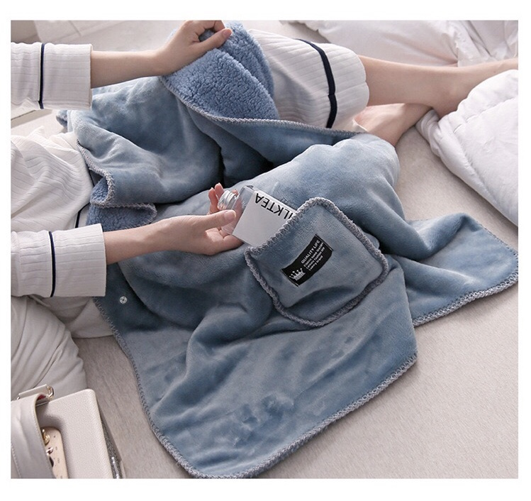 多功能保暖披肩毯 [4色]