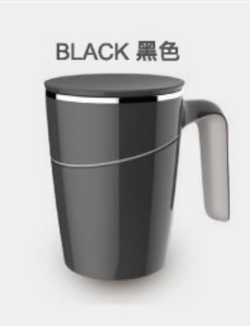 Suction mug gift推不倒的水杯 470mL [4色]