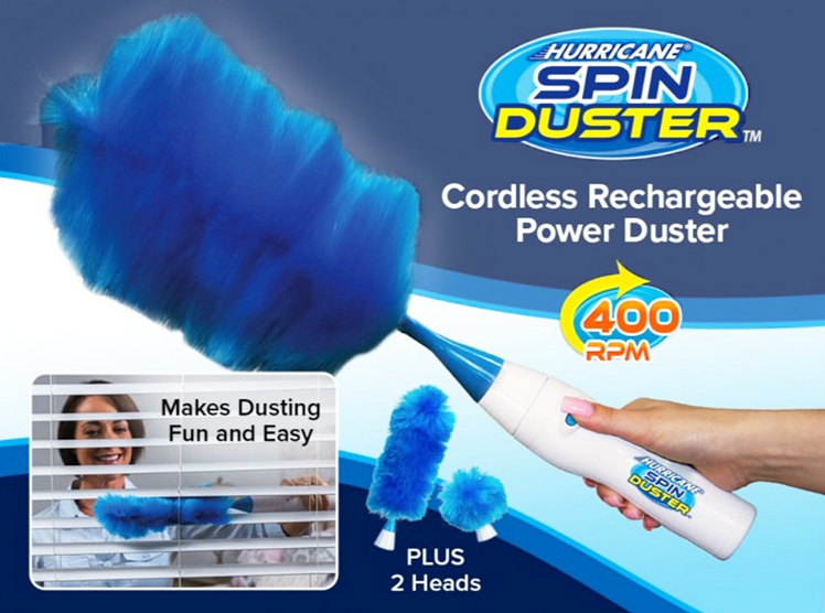spin duster電動雞毛掃清潔刷
