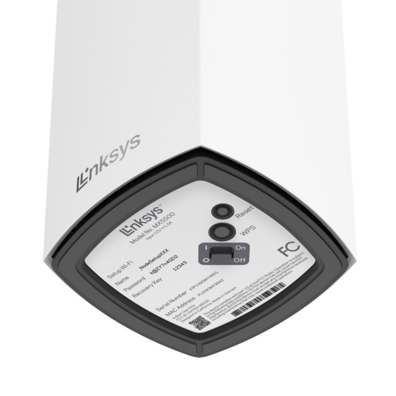 Linksys - MX5501 Atlas Pro 6: 雙頻網狀 MESH WiFi 6 系統 (AX5400) [1件裝]