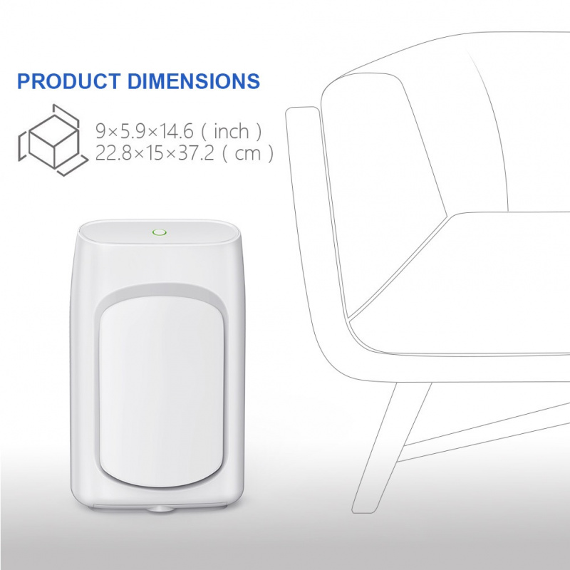 invitop 家用半導體抽濕機 2L