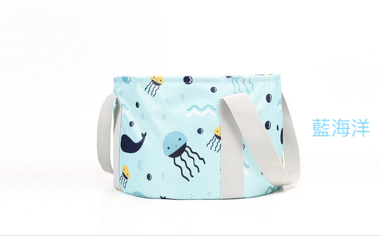 旅行便攜折疊浸腳盆 升級款 戶外摺疊水桶