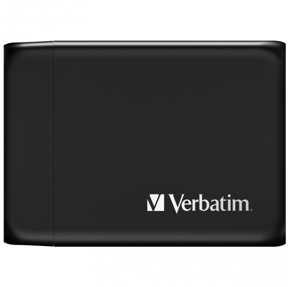 Verbatim - 4 Port 200W PD & QC 3.0 GaN Charger 充電器(附AC電源線) #:66704