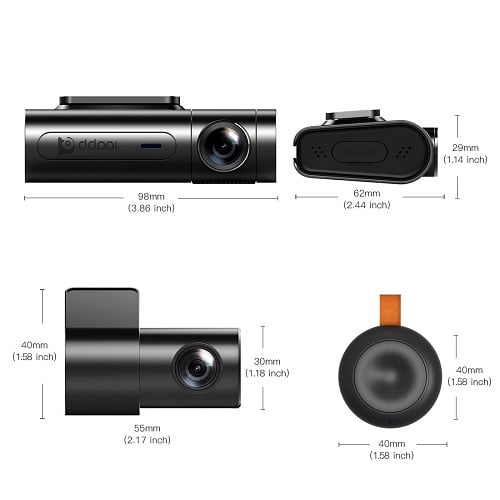 [ 全港免運費 行貨1年保養 ] 盯盯拍DDPAI X2S PRO 2K超高清行車記錄儀