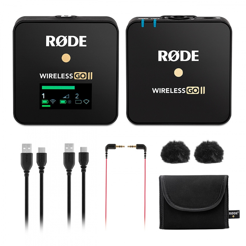 RODE Wireless Go II 2.4GHz 一拖一無線收音咪