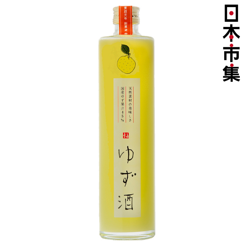 日版 金陵 人氣經典 高濃(45%)柚子酒 500ml【市集世界 - 日本市集】