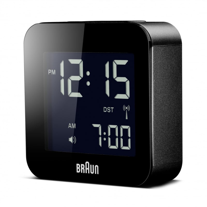 Braun BNC008 Alarm Clock 數位電波鬧鐘 [黑色]