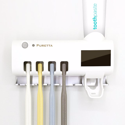 Puretta 太陽能紫外線滅菌牙刷置物架 [2色]