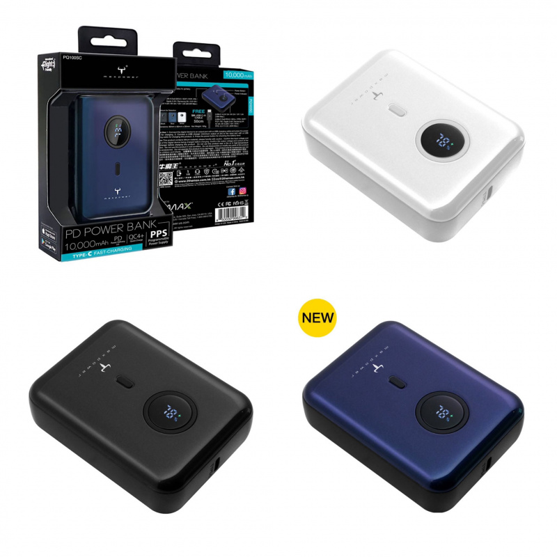 [ 行貨1年保養 ]牛魔王 Maxpower PQ100SC 10000mAh 外置充電器