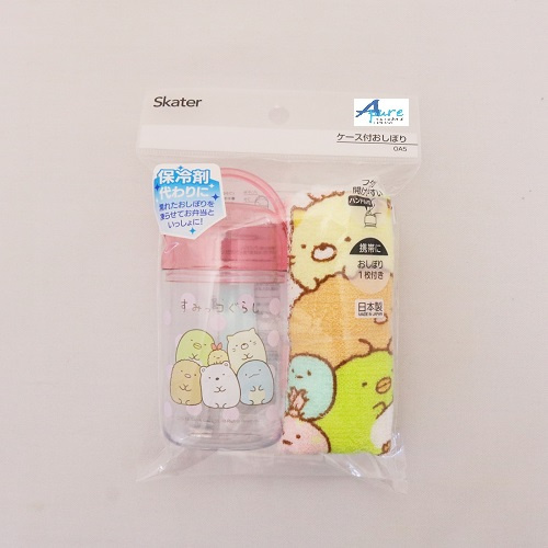 Skater-San-x角落生物20兒童毛巾套連盒套裝(日本直送&日本製造)