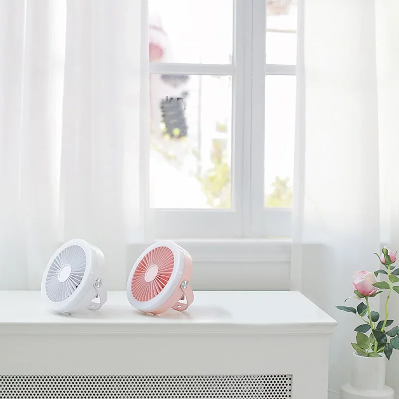 Machino N2 附小夜燈便攜式多功能吊扇