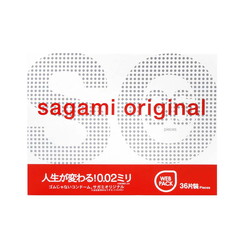 SAGAMI 相模原創 0.02 (第二代) 36 片裝 PU 安全套