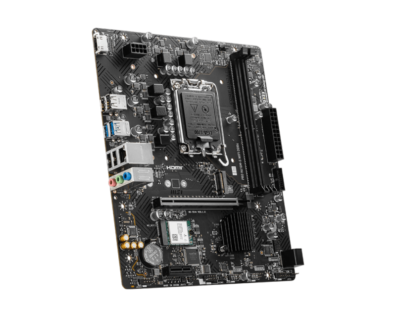 MSI PRO H610M-S WIFI DDR4 MATX (LGA1700)