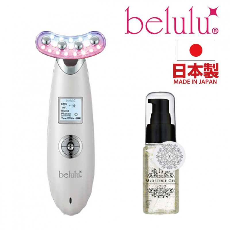 belulu NEW Rebirth RF射頻LED彩光EMS導入提拉美容儀 日本製造 | 香港行貨
