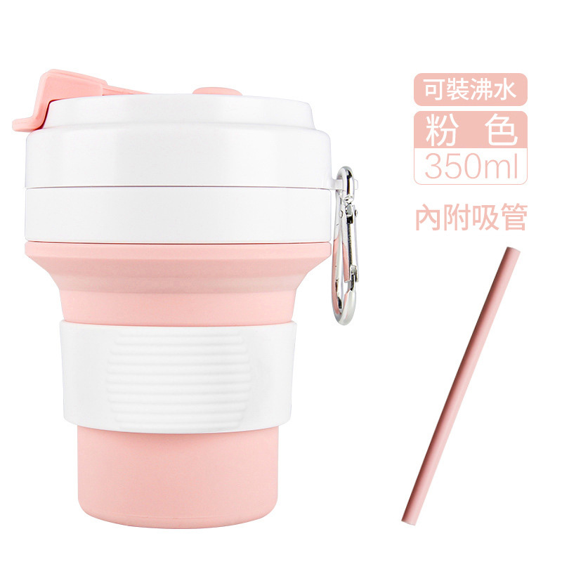 MY TRAVEL 環保矽膠摺疊杯 [多種顏色] [2容量] (送矽膠吸管)