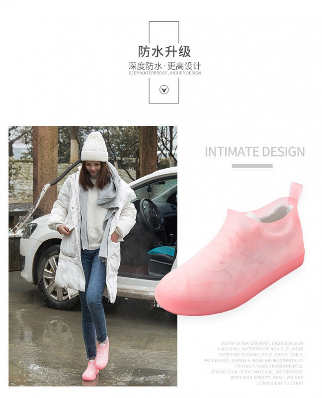 高彈力環保短筒雨鞋套[小童/成人] [4色] [多種尺寸]