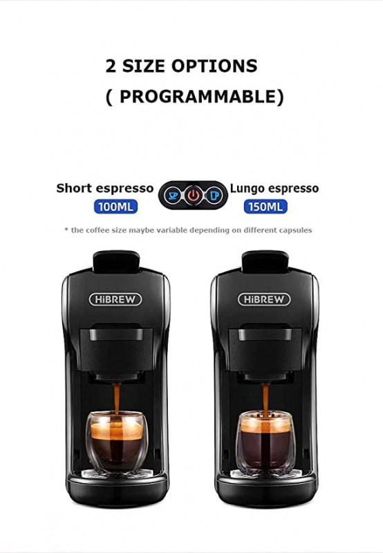 HiBREW ​全自動3合1冷/熱膠囊咖啡機 | Nespresso膠囊, Dolce Gusto 膠囊及咖啡粉適用
