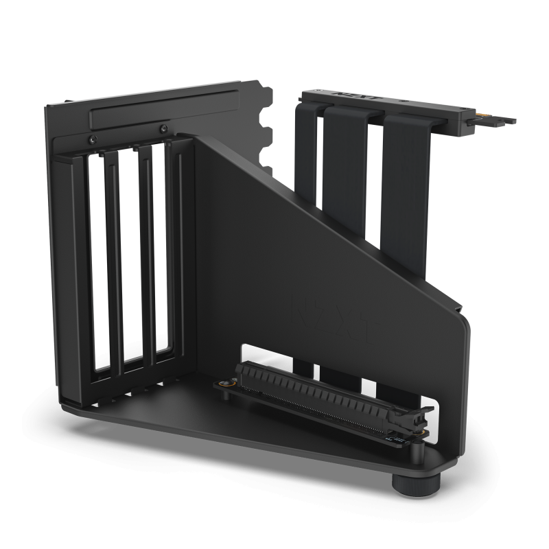 NZXT Vertical GPU Mounting Kit GPU Holder & PCIe 4.0 Riser Cable - ( Black / White ) NZXT Vertical GPU Mounting Kit GPU Holder & PCIe 4.0 Riser Cable - ( Black / White )