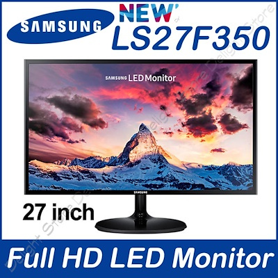 Samsung LS27F350 27" 全高清超薄屏幕設計
